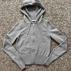 Aeropostale Heather Gray Knit Top